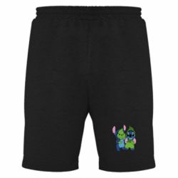 Мужские шорты Гринч и Стич - PrintSalon