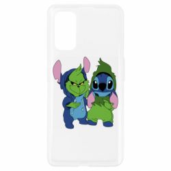 Чехол для Realme 7 Pro Гринч и Стич - PrintSalon