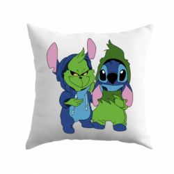 Подушка Гринч и Стич