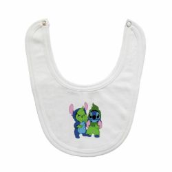 Слюнявчик  Гринч и Стич