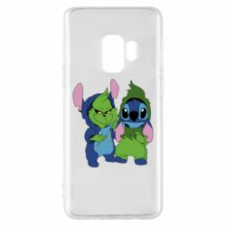 Чехол для Samsung S9 Гринч и Стич - PrintSalon