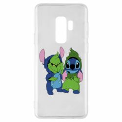 Чехол для Samsung S9+ Гринч и Стич - PrintSalon