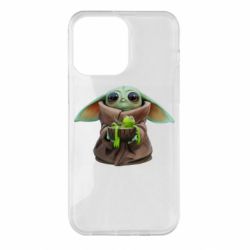 Чехол для iPhone 14 Pro Max Grogu and Kermit - PrintSalon