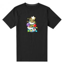 Мужская футболка премиум Groot in the garland - PrintSalon