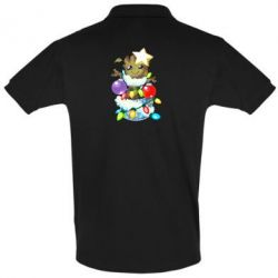 Мужское поло Groot in the garland - PrintSalon