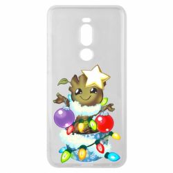 Чехол для Meizu Note 8 Groot in the garland - PrintSalon