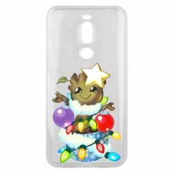 Чехол для Meizu X8 Groot in the garland - PrintSalon