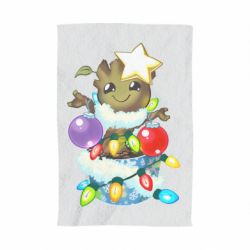 Полотенце с принтом Groot in the garland - PrintSalon