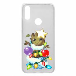 Чехол для Xiaomi Redmi 7 Groot in the garland - PrintSalon