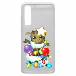 Чехол для Huawei P30 Groot in the garland - PrintSalon