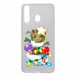 Чехол для Samsung A60 Groot in the garland - PrintSalon