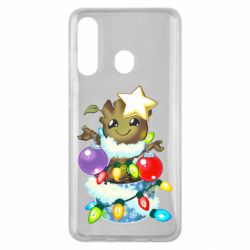 Чехол для Samsung M40 Groot in the garland - PrintSalon