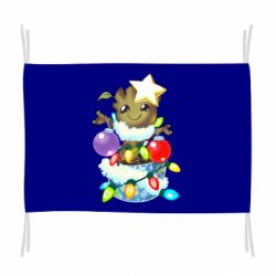 Флаг Groot in the garland - PrintSalon