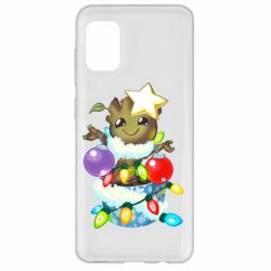Чехол для Samsung A31 Groot in the garland - PrintSalon