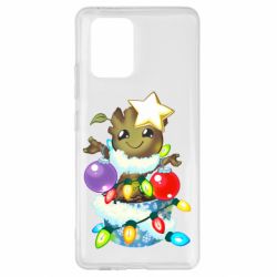 Чехол для Samsung S10 Lite Groot in the garland - PrintSalon