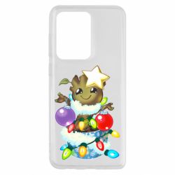 Чехол для Samsung S20 Ultra Groot in the garland - PrintSalon