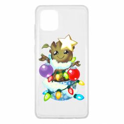 Чехол для Samsung Note 10 Lite Groot in the garland - PrintSalon