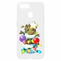 Чехол для Oppo A5s/A12 Groot in the garland - PrintSalon