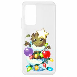 Чехол для Xiaomi Mi 10T/10T Pro Groot in the garland - PrintSalon