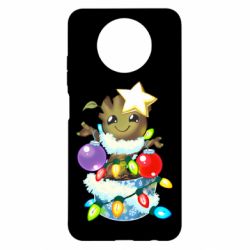 Чехол для Xiaomi Redmi Note 9 5G/Redmi Note 9T Groot in the garland - PrintSalon