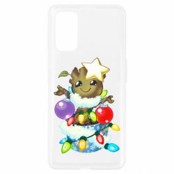 Чехол для Realme 7 Pro Groot in the garland - PrintSalon