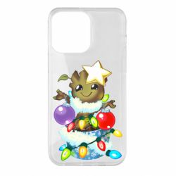 Чехол для iPhone 14 Pro Max Groot in the garland - PrintSalon