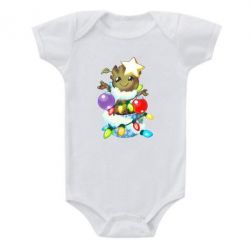 Детский бодик Groot in the garland - PrintSalon