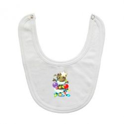 Слюнявчик  Groot in the garland - PrintSalon