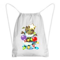 Рюкзак-мешок Groot in the garland - PrintSalon