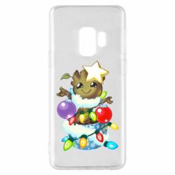 Чехол для Samsung S9 Groot in the garland - PrintSalon