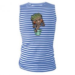 Майка-тельняшка Groot - PrintSalon