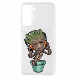 Чехол для Samsung S21 Groot-PrintSalon Чехол для Samsung S21 Groot