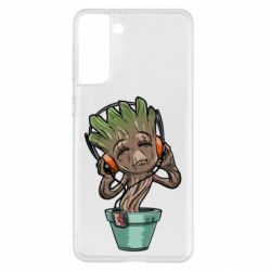 Чехол для Samsung S21+ Groot - PrintSalon