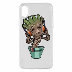 Чехол для iPhone X/Xs Groot - PrintSalon