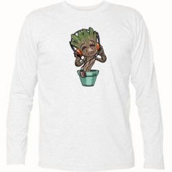 Футболка с длинным рукавом Groot - PrintSalon