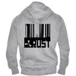 Мужское худи на молнии Growing forest