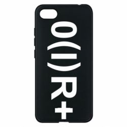 Чехол для Xiaomi Redmi 6A Группа крови (1)0+ - PrintSalon