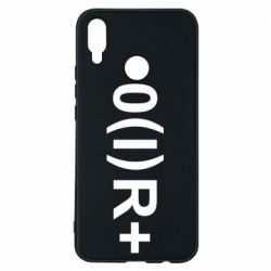 Чехол для Huawei P Smart Plus 2018 Группа крови (1)0+ - PrintSalon