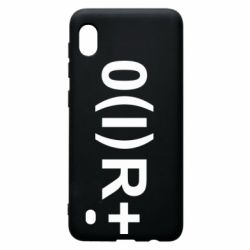 Чехол для Samsung A10 Группа крови (1)0+ - PrintSalon