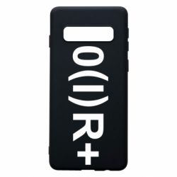 Чехол для Samsung S10 Группа крови (1)0+ - PrintSalon