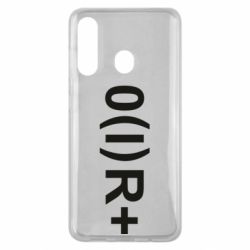 Чехол для Samsung M40 Группа крови (1)0+ - PrintSalon