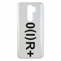 Чехол для Xiaomi Redmi Note 8 Pro Группа крови (1)0+ - PrintSalon