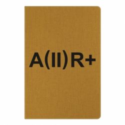 Блокнот с принто Группа крови (2)А+ - PrintSalon