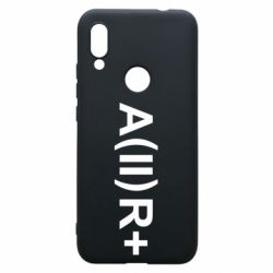 Чехол для Xiaomi Redmi 7 Группа крови (2)А+ - PrintSalon