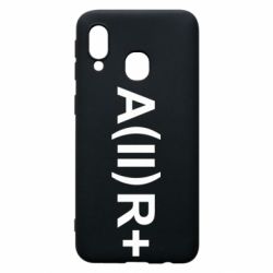 Чехол для Samsung A40 Группа крови (2)А+ - PrintSalon