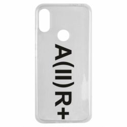 Чехол для Xiaomi Redmi Note 7 Группа крови (2)А+ - PrintSalon