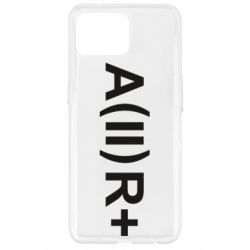 Чехол для Oppo Reno 4 Lite Группа крови (2)А+ - PrintSalon