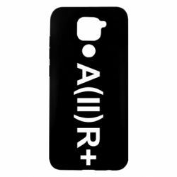 Чехол для Xiaomi Redmi Note 9/Redmi 10X Группа крови (2)А+ - PrintSalon