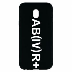 Чехол для Samsung J3 2017 Группа крови (4)АВ+ - PrintSalon