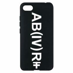 Чехол для Xiaomi Redmi 6A Группа крови (4)АВ+ - PrintSalon